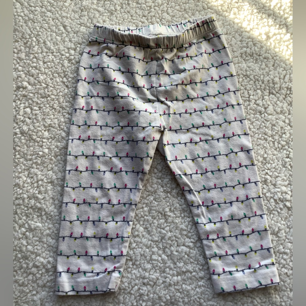 Baby Gap Holiday Lights Pants 6 months to 12 months 6M-12M